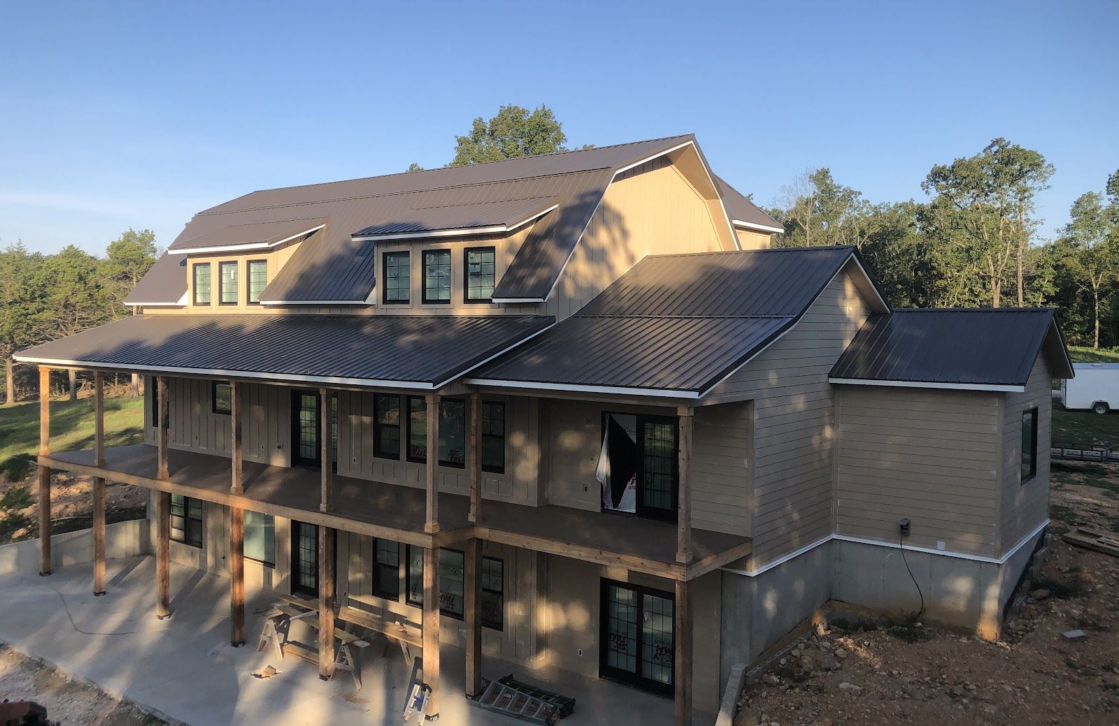 A completed Circle M Construction project